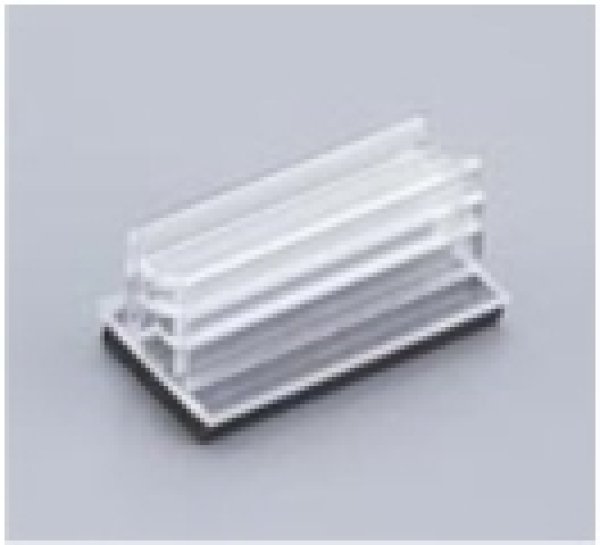 画像1: [メール便対応]　カード用ホルダー　テープ付　50個 (1)